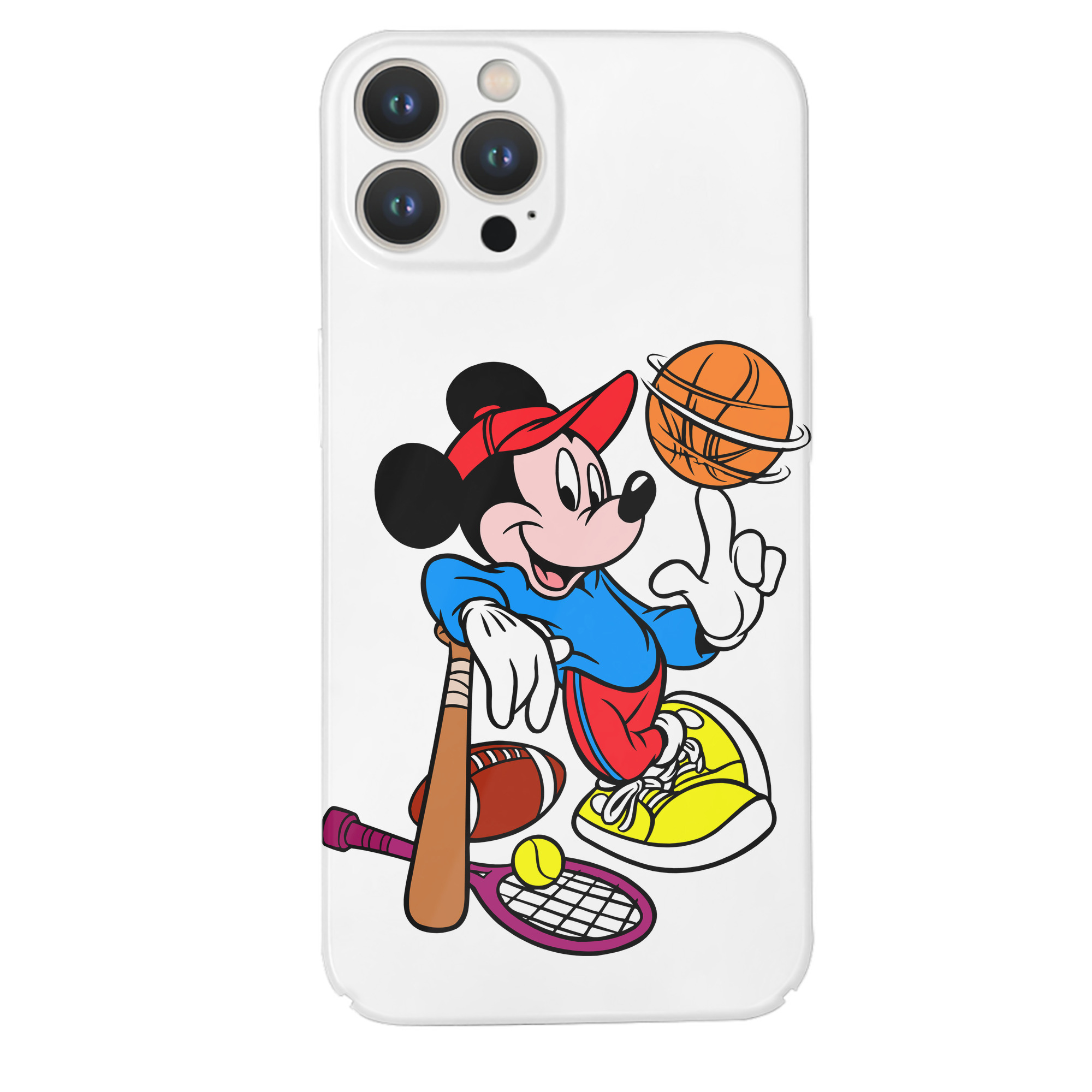 （画像用） ミッキーマウス Mickey Mouse 【iPhone 14シリーズ対応】ハードケース